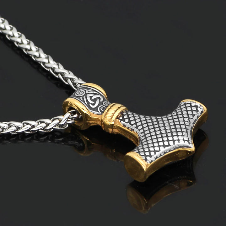 WorldNorse Thor's Hammer Stainless Steel Pendant Necklace