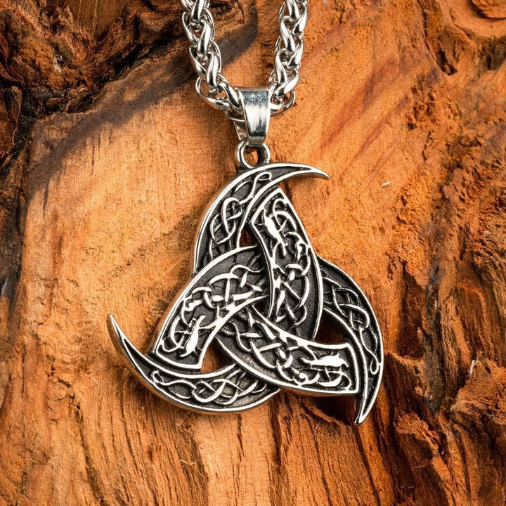 WorldNorse Triple Horn Of Odin Necklace