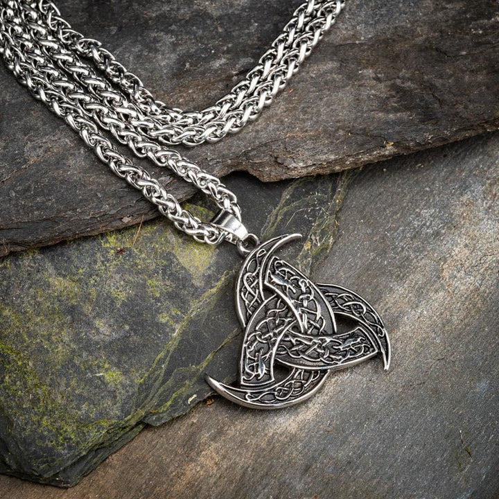 WorldNorse Triple Horn Of Odin Necklace