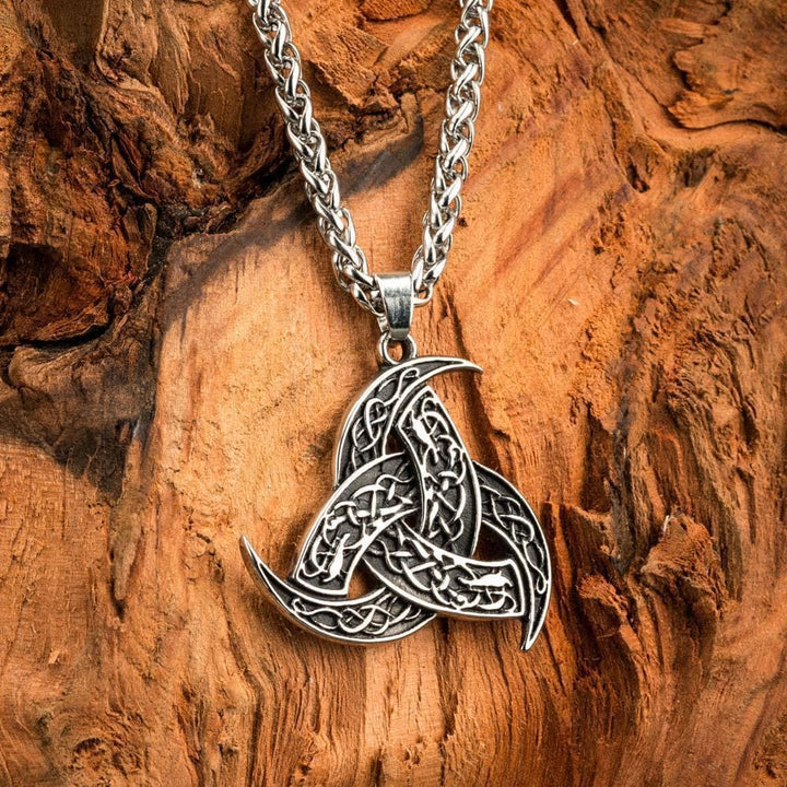 WorldNorse Triple Horn Of Odin Necklace