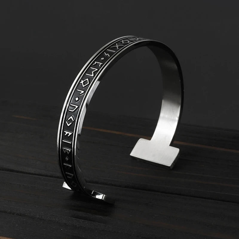WorldNorse Viking Arm Ring With Elder Rune Bracelet