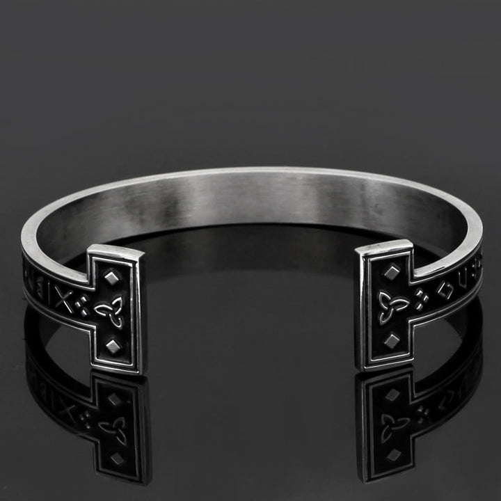 WorldNorse Viking Arm Ring With Elder Rune Bracelet