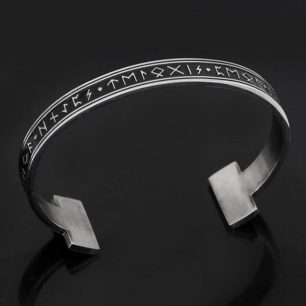 WorldNorse Viking Arm Ring With Elder Rune Bracelet