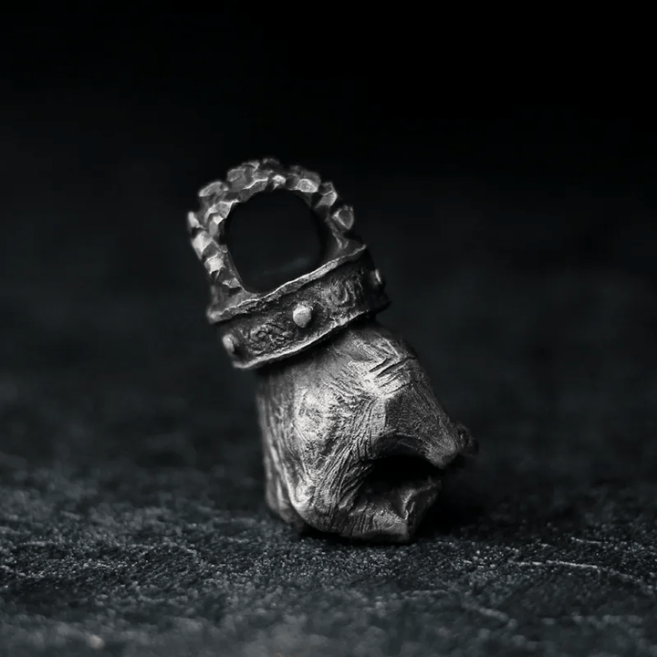 WorldNorse Powerful Fist of Fate Hammering Gesture Necklace