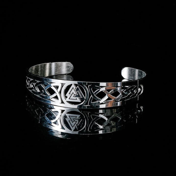 WorldNorse Valknut And Celtic Knot Symbol Bracelet