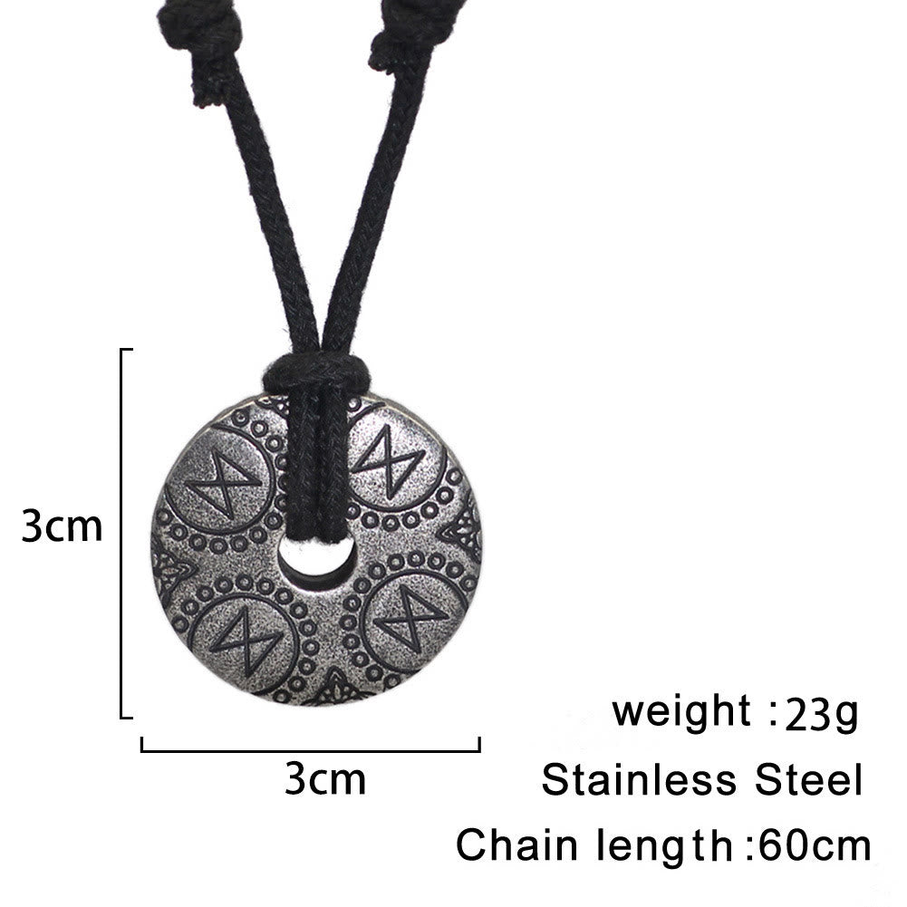 WorldNorse Dagaz Rune Pendant Neckalce