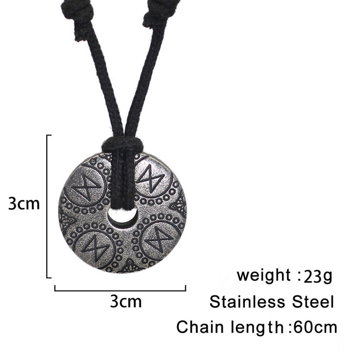 WorldNorse Dagaz Rune Pendant Neckalce