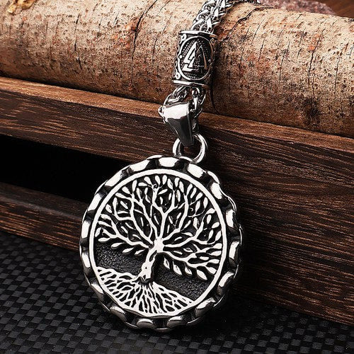 WorldNorse Nordic Viking Tree of Life Pendant Necklace