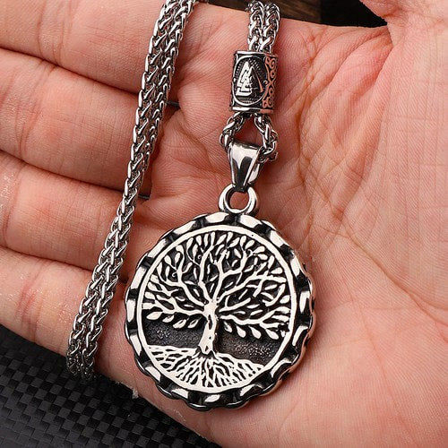 WorldNorse Nordic Viking Tree of Life Pendant Necklace