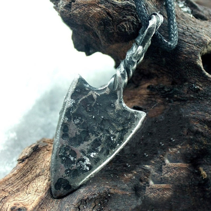 WorldNorse Valknut Spear Weapon Rope Necklace