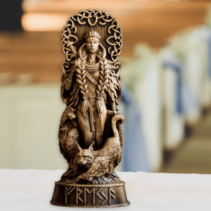 WorldNorse God Thor Statue In Battle With Jormungand Sculpture - image 13