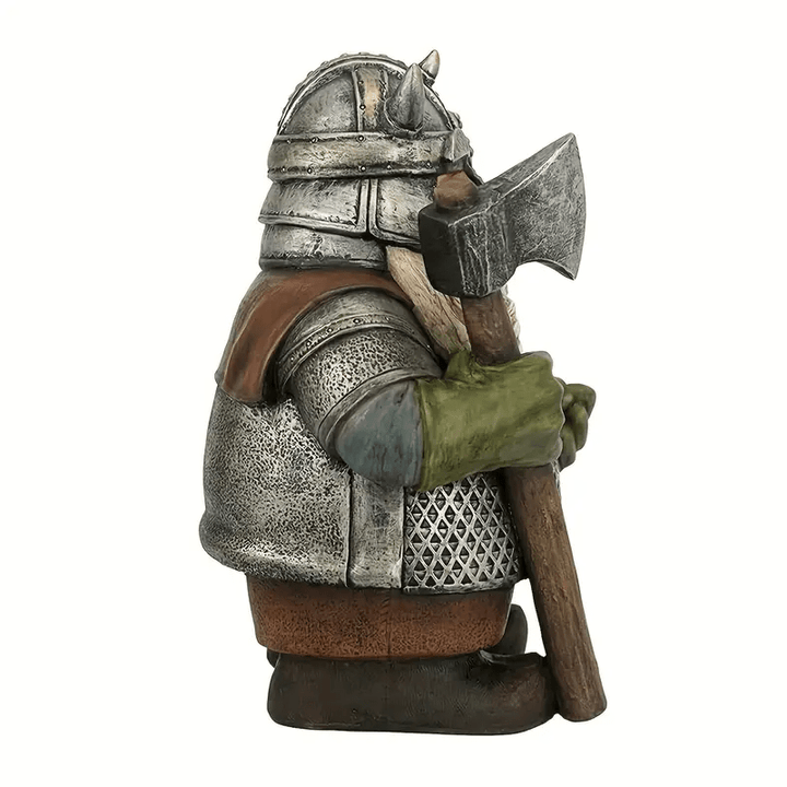 WorldNorse Victor Viking Axe Hammer Warrior Statue - image 4