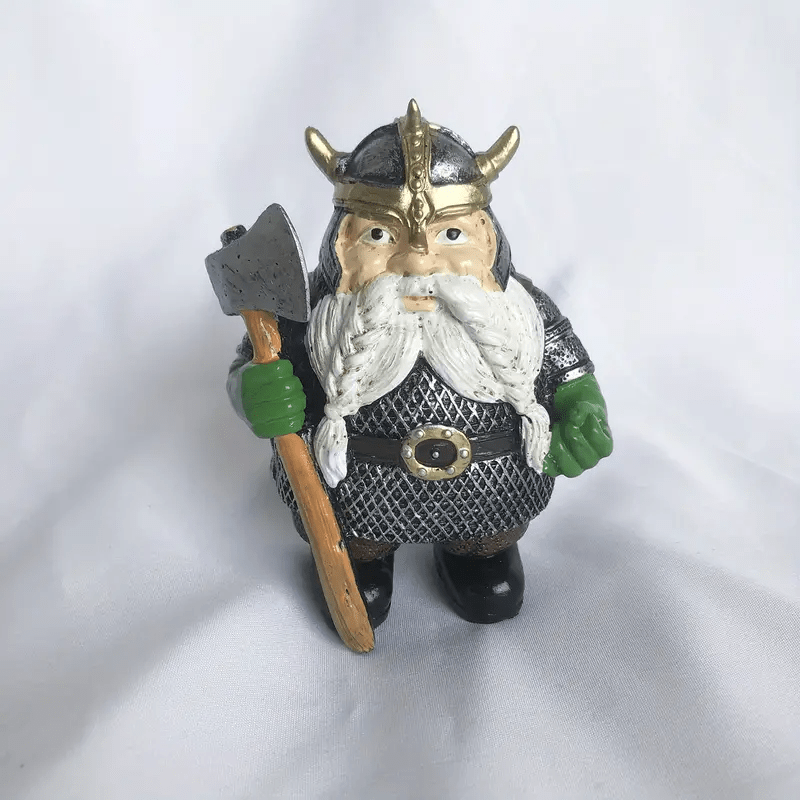 WorldNorse Victor Viking Axe Hammer Warrior Statue - image 8