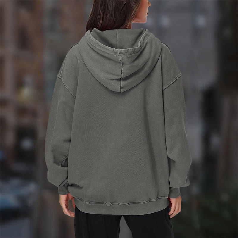 WorldNorse Fenrir Wolve Fire Washed Hoodie - image 19