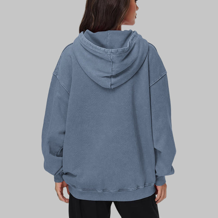 WorldNorse Viking Helm Of Awe Print Washed Hoodie - image 26