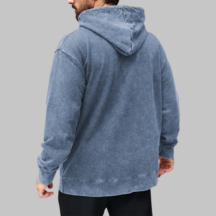 WorldNorse Viking Helm Of Awe Print Washed Hoodie - image 23