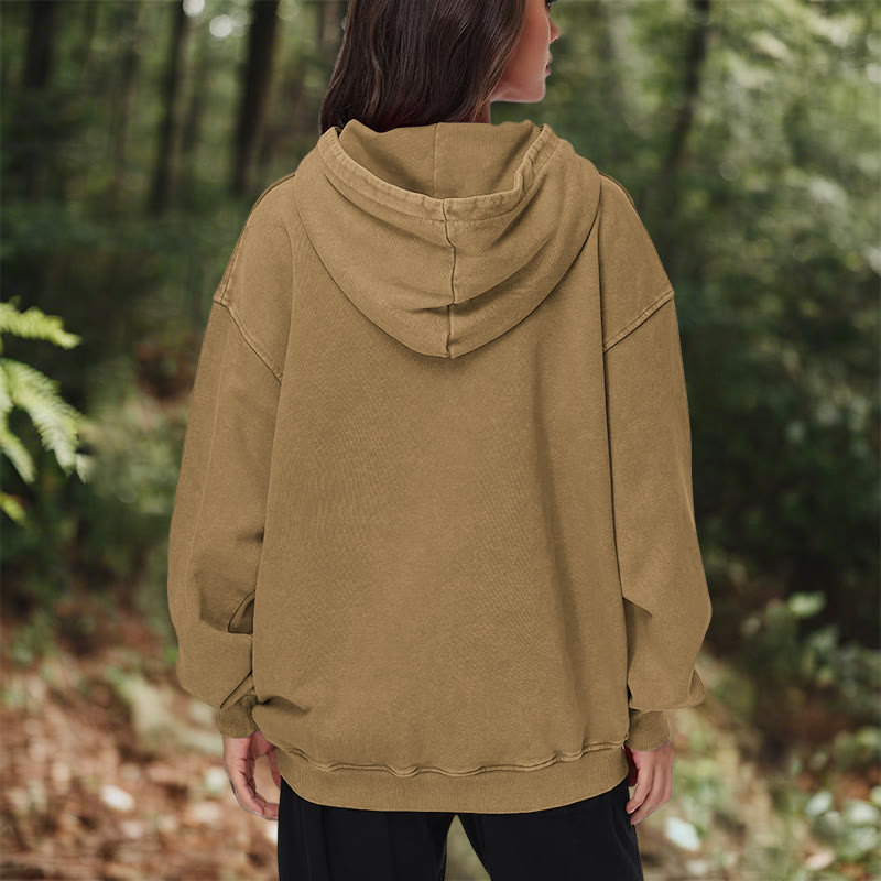 WorldNorse Viking Helm Of Awe Print Washed Hoodie - image 33