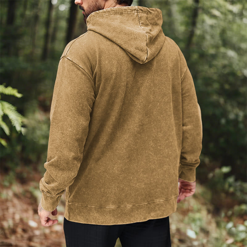 WorldNorse Viking Helm Of Awe Print Washed Hoodie - image 30