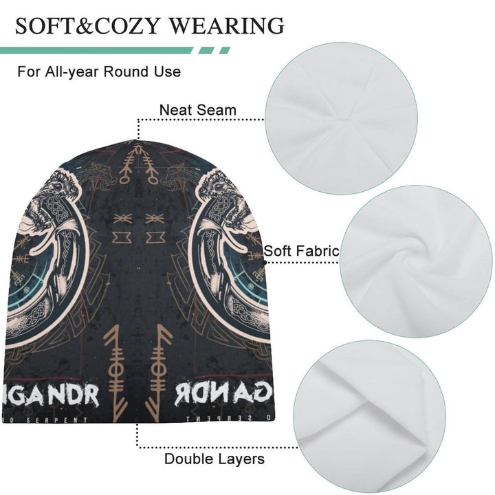 WorldNorse Jormungandr Vegvisir Beanie