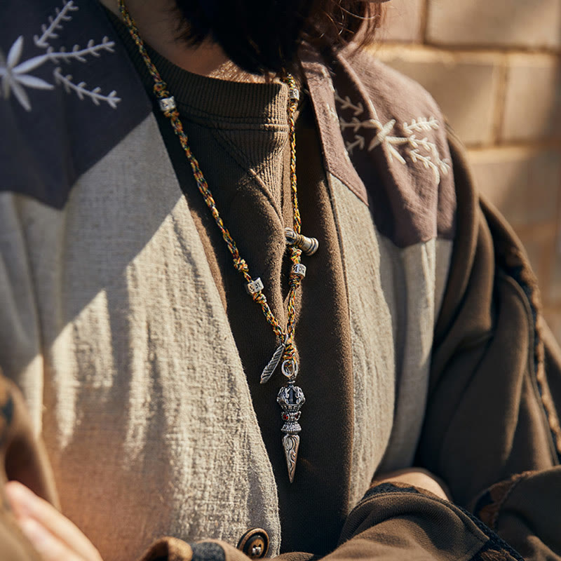 WorldNorse 925 Sterling Silver Spiral Twist Necklace