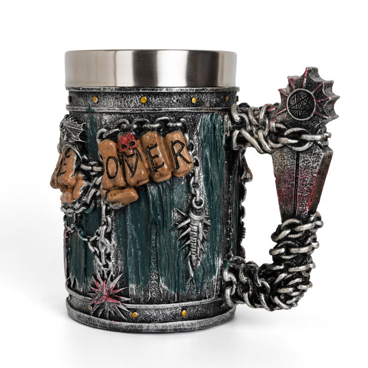 WorldNorse Gothic Death Game Beer Tankard Mug