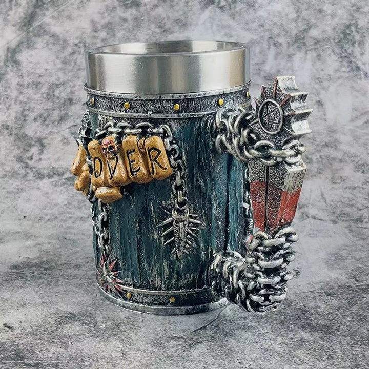 WorldNorse Gothic Death Game Beer Tankard Mug