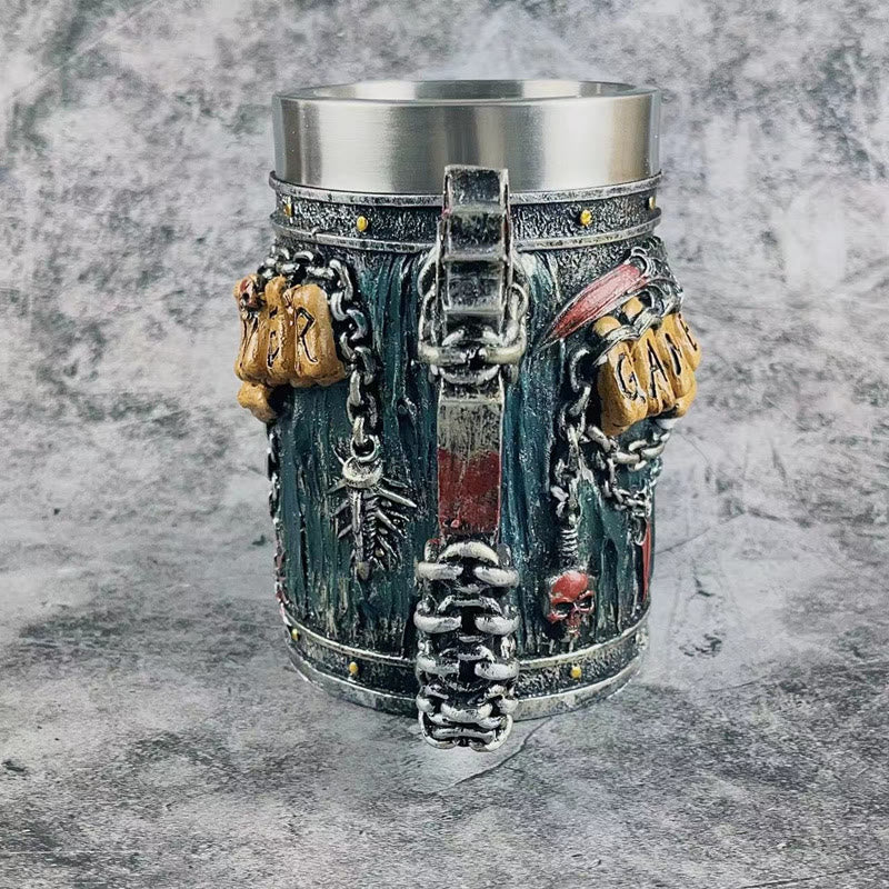 WorldNorse Gothic Death Game Beer Tankard Mug