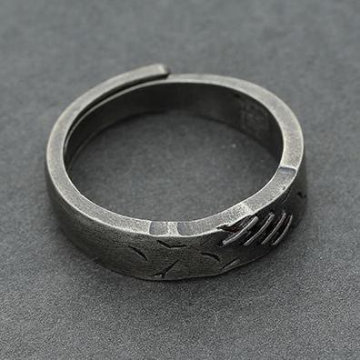 WorldNorse Scar Stitches Band Ring