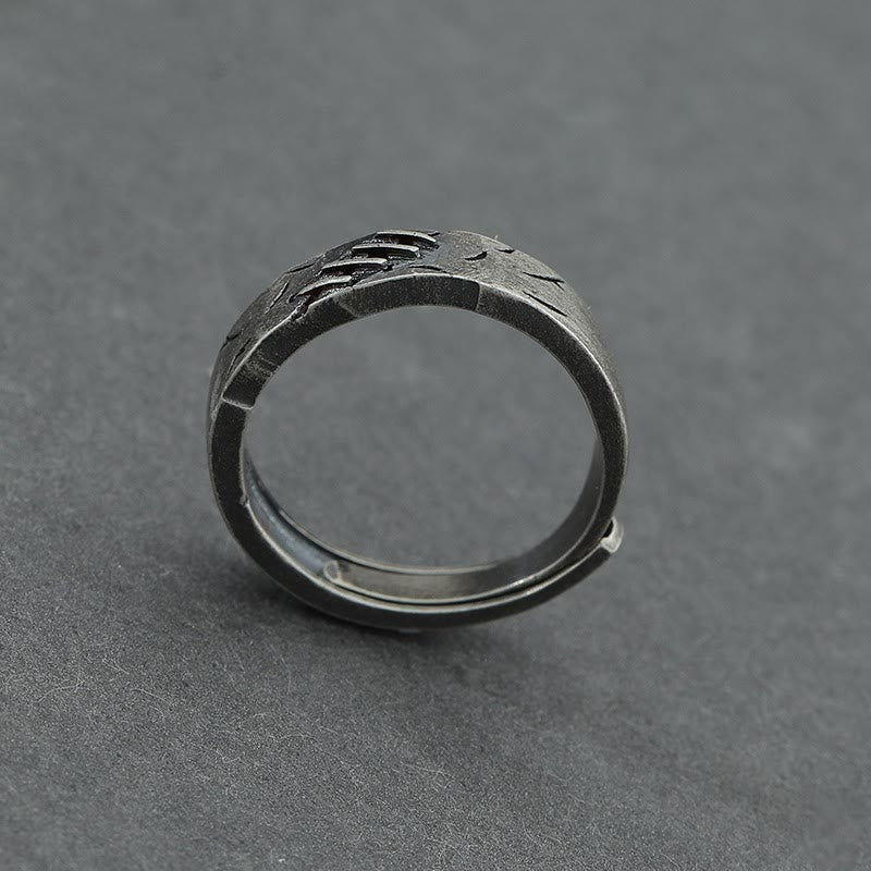 WorldNorse Scar Stitches Band Ring