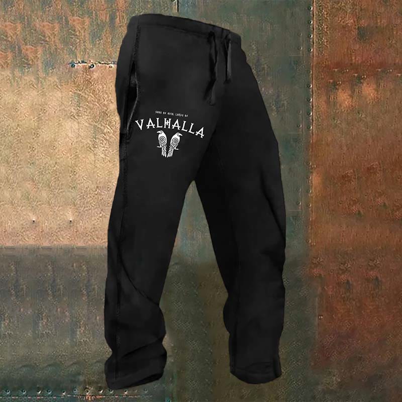 WorldNorse Valhalla Huginn And Muninn Sweatpants - US/UK/AU52,EU62 (6XL) - image 1