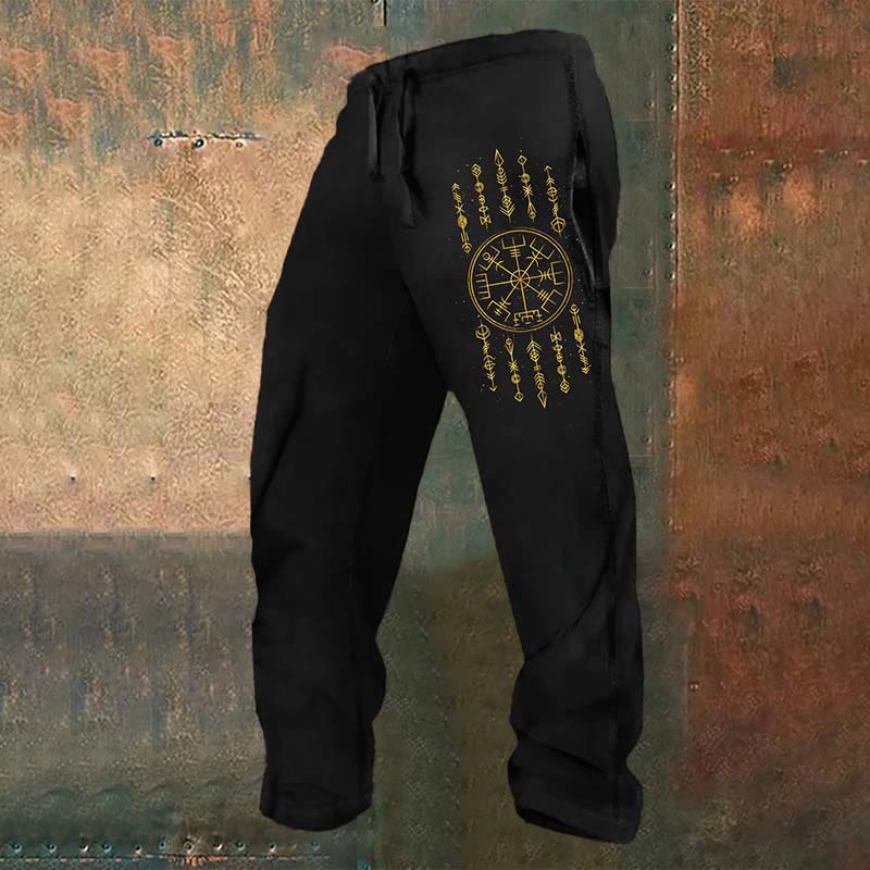 WorldNorse Vegvisir Harness Viking Valor Sweatpants - US/UK/AU52,EU62 (6XL) - image 1