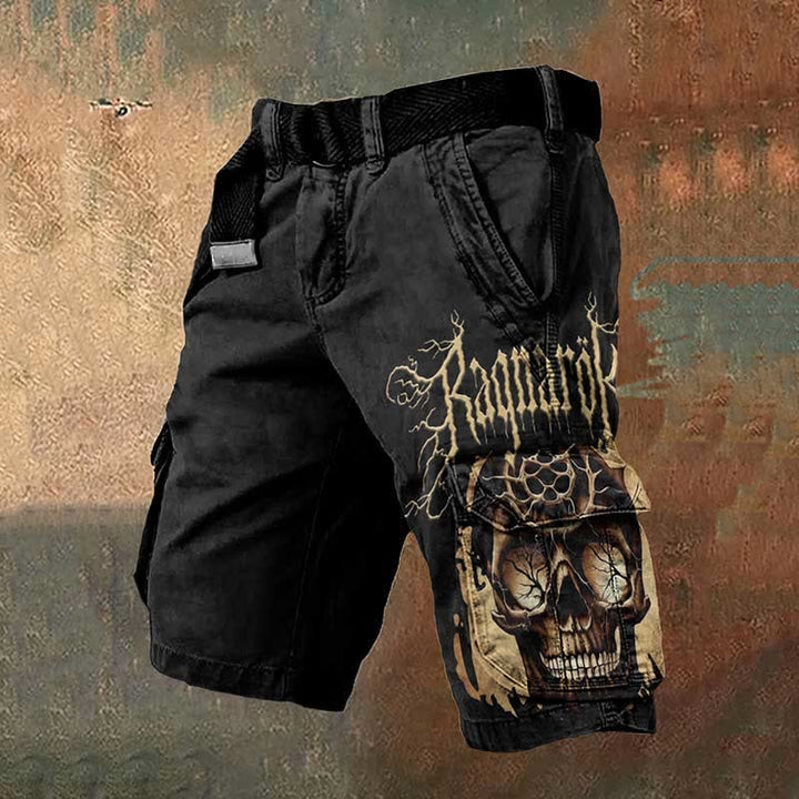WorldNorse Viking Yggdrasil Rune Cargo Shorts - US/UK/AU50,EU60 (5XL) - image 1
