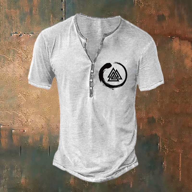 WorldNorse Viking Valknut Symbol T-Shirt