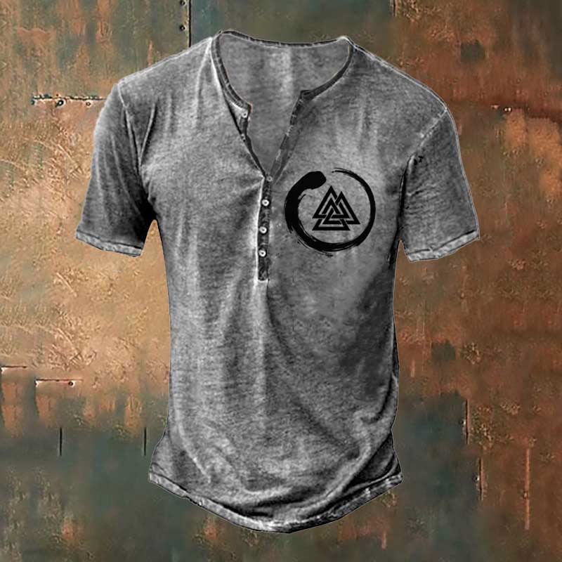 WorldNorse Viking Valknut Symbol T-Shirt