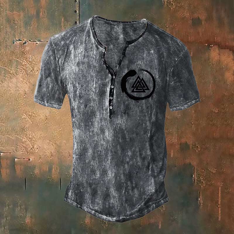 WorldNorse Viking Valknut Symbol T-Shirt