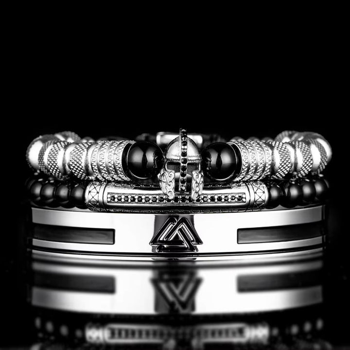WorldNorse Viking Valknut Warrior Bracelet