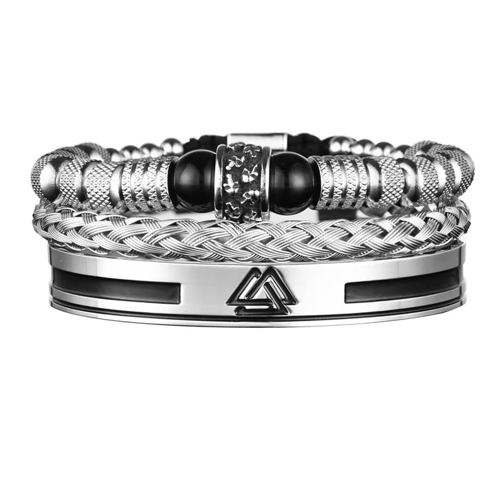 WorldNorse Viking Valknut Warrior Bracelet