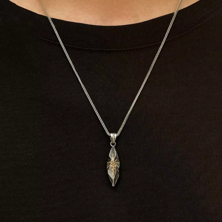 WorldNorse Wish Emblem Hammered Open Ring / Necklace / Earrings