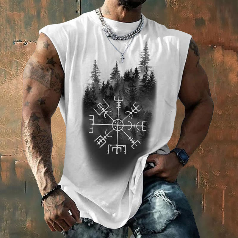 WorldNorse Viking Vegvisir Casual Vest