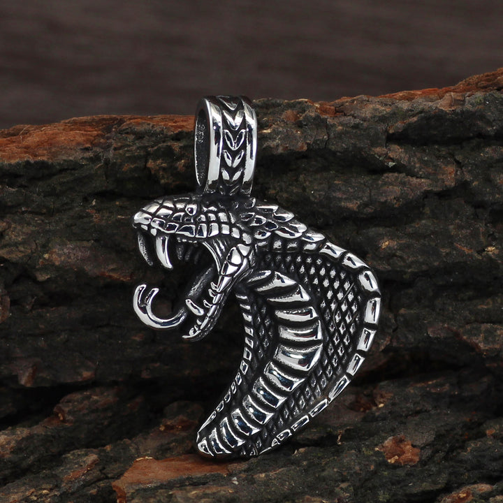 WorldNorse Gothic Snake Shape Necklace