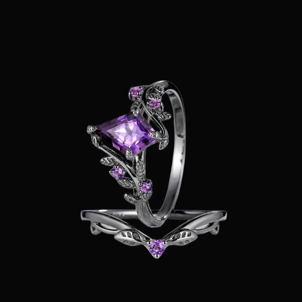 WorldNorse Noble Amethyst Overture Wisdom Ring
