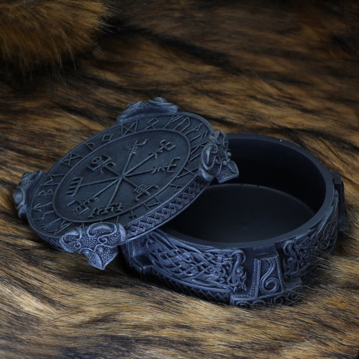 WorldNorse Handmade Rune Mjolnir Jewelry Box