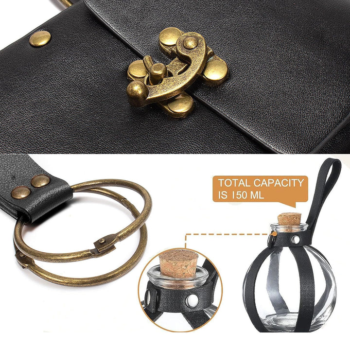 WorldNorse Medieval Belt Pouch Coin Purse Waist Bag