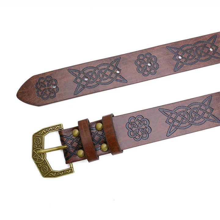 WorldNorse Retro Alchemy Potion Bottles Embossed Waist Belt