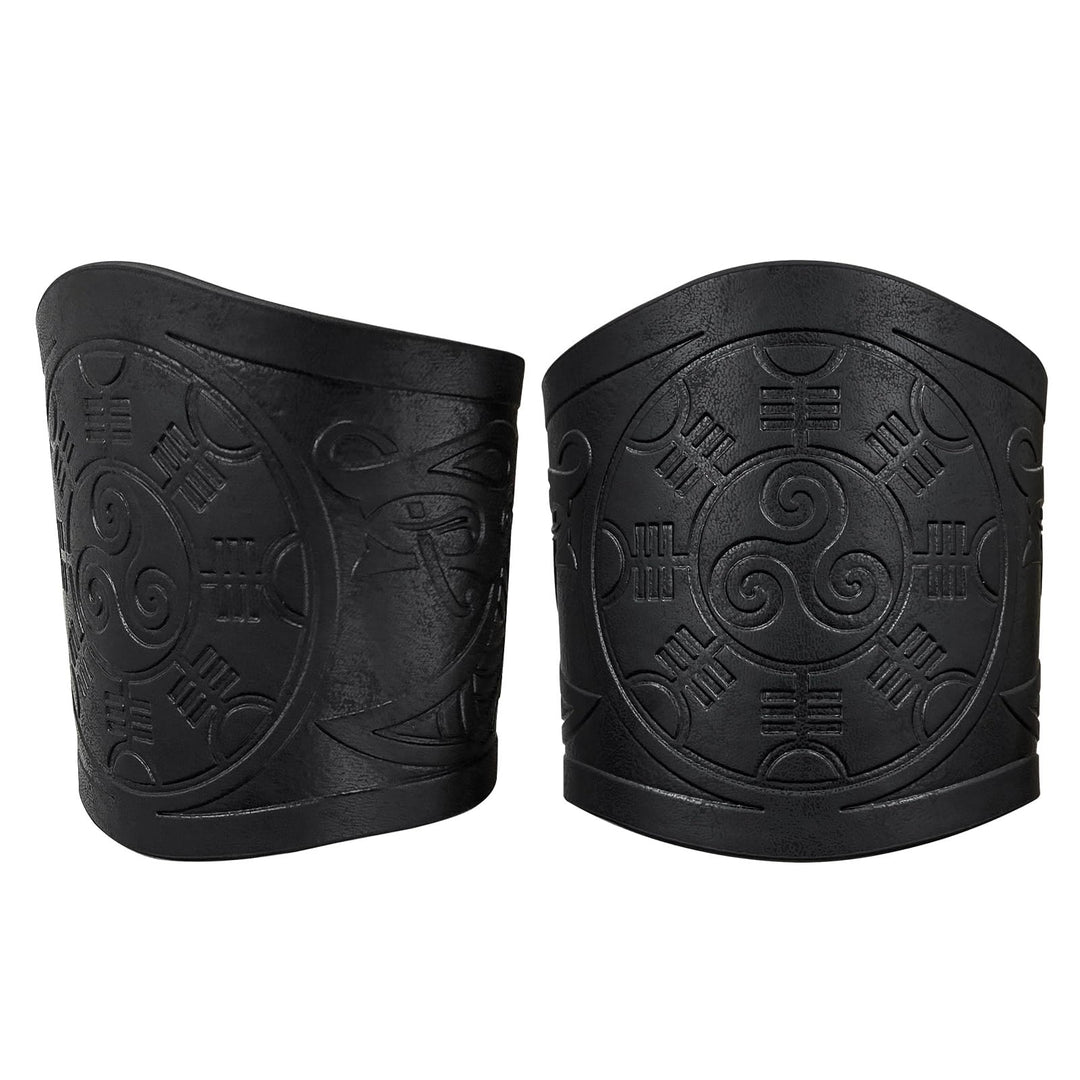 WorldNorse Norse Dragon Mjolnir Vegvisir Cuff Arm Bracers