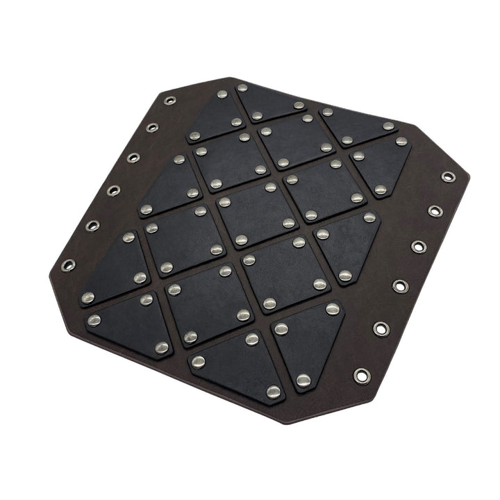 WorldNorse Medieval Punk Rivet Wrist Guard Lace Up Arm Bracers