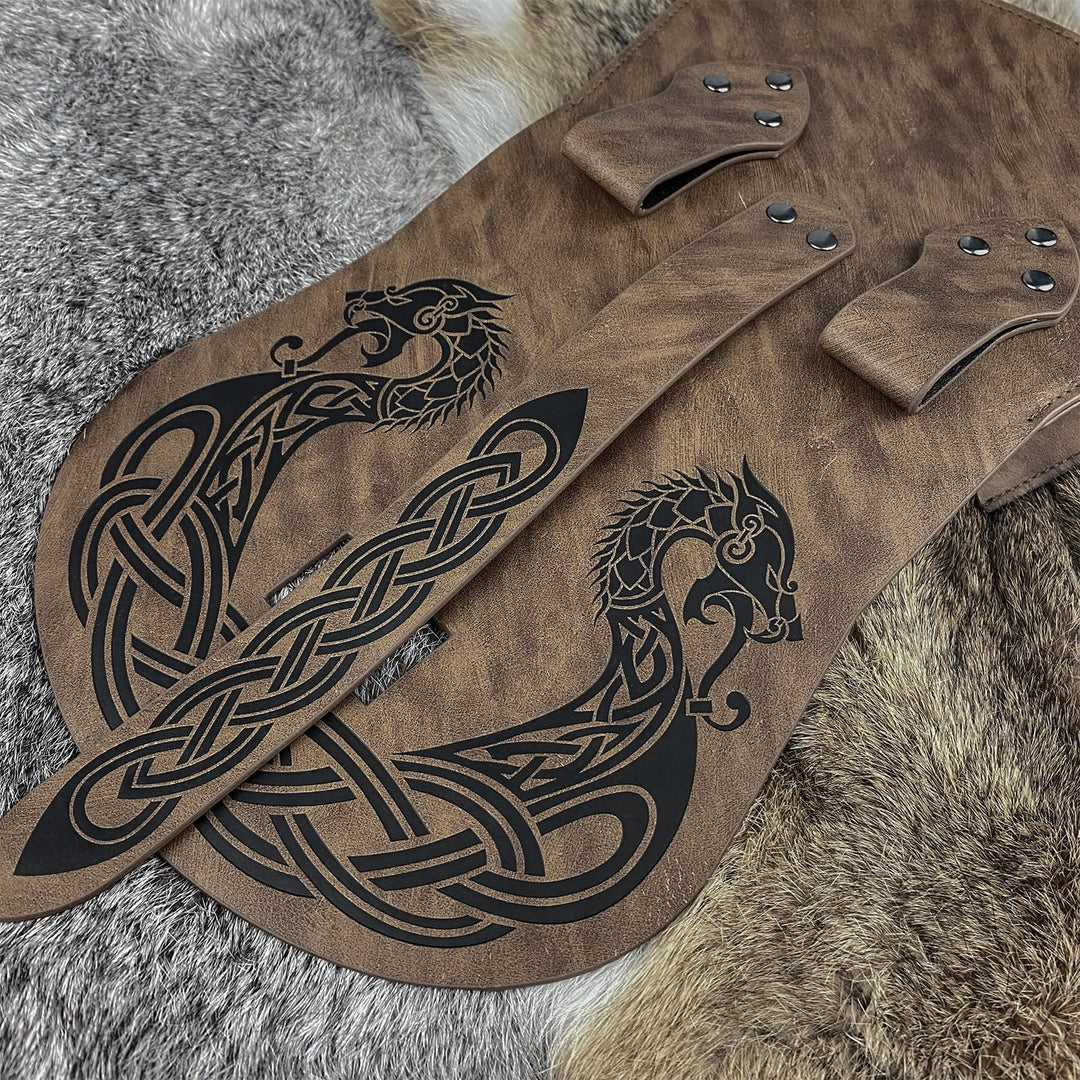 WorldNorse Retro Portable Flap Saddle Side Belt Bag