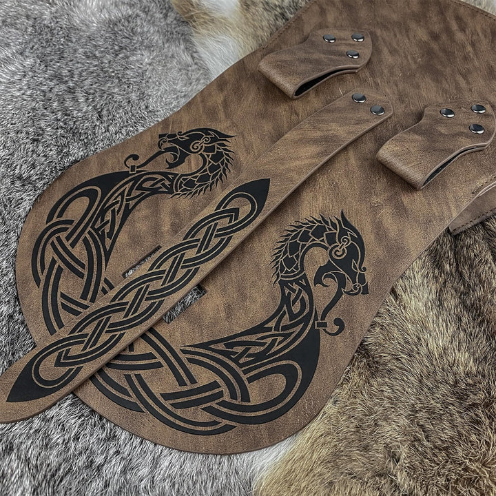 WorldNorse Retro Portable Flap Saddle Side Belt Bag