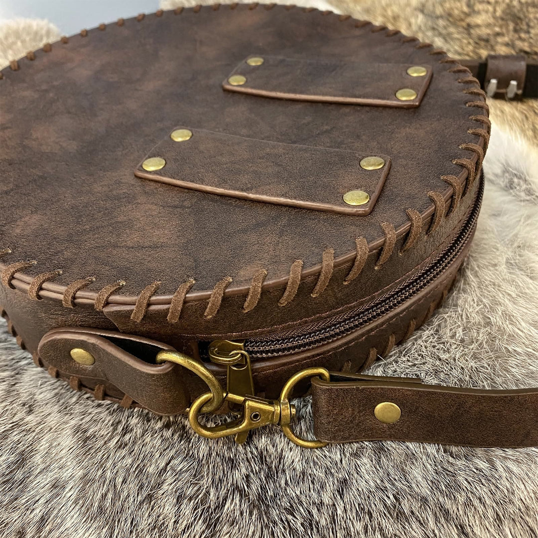 WorldNorse Vikings Yggdrasil Embossed Crossbody Bag