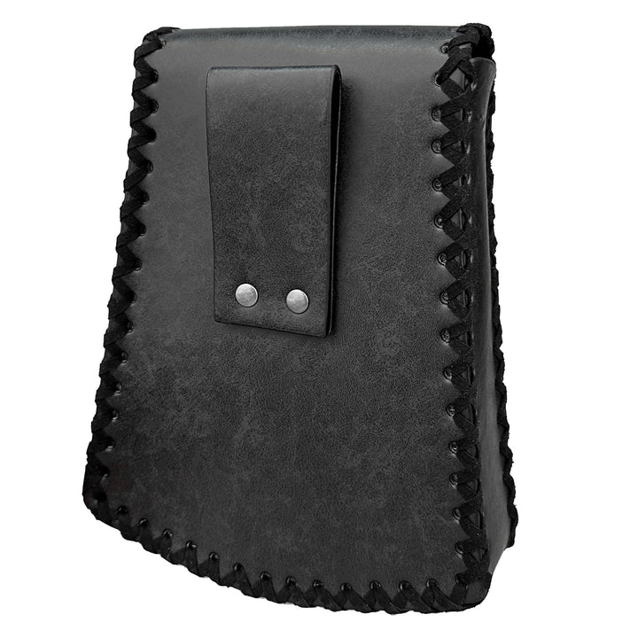 WorldNorse Medieval Nordic Dragon Yggdrasil Embossed Belt Bag